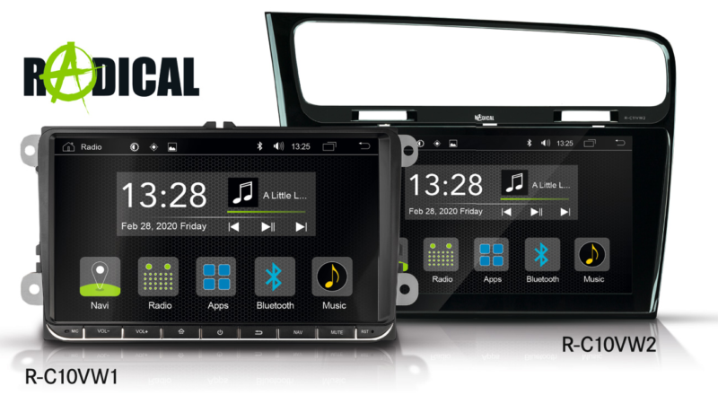 New from RADICAL: Android App Car Radios for VW, Seat, Skoda