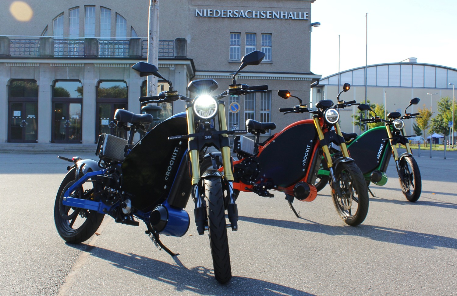 Elektromotorrad mit einzigartigem Antrieb: eROCKIT begeistert Hannover!