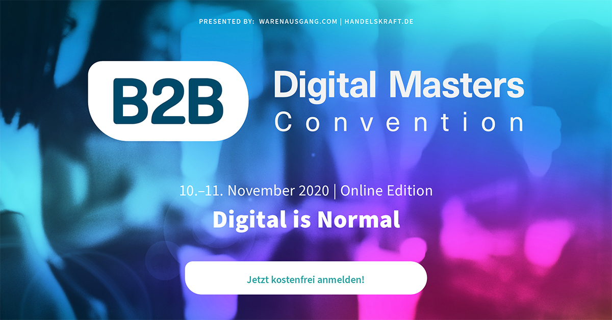 B2B Digital Masters Convention geht als Online-Edition in die zweite Runde