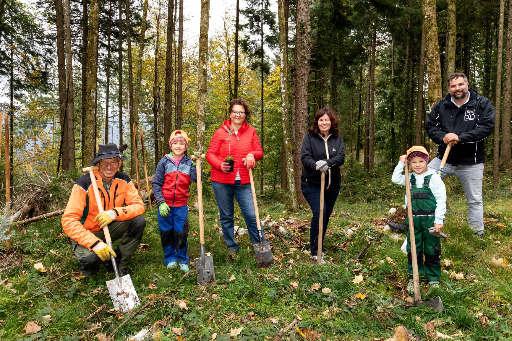 90 Jahre Sparda-Bank München – 90 Bäume für Oberbayern
