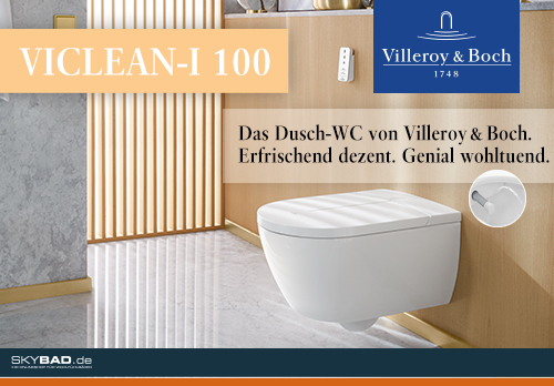 ViClean-I 100 – das Dusch-WC zum Wohlfühlen