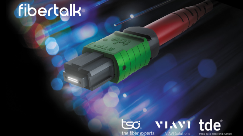 Innovativ, interaktiv, informativ: tde, tso und VIAVI starten virtuelles Branchenformat „Fiber Talk“