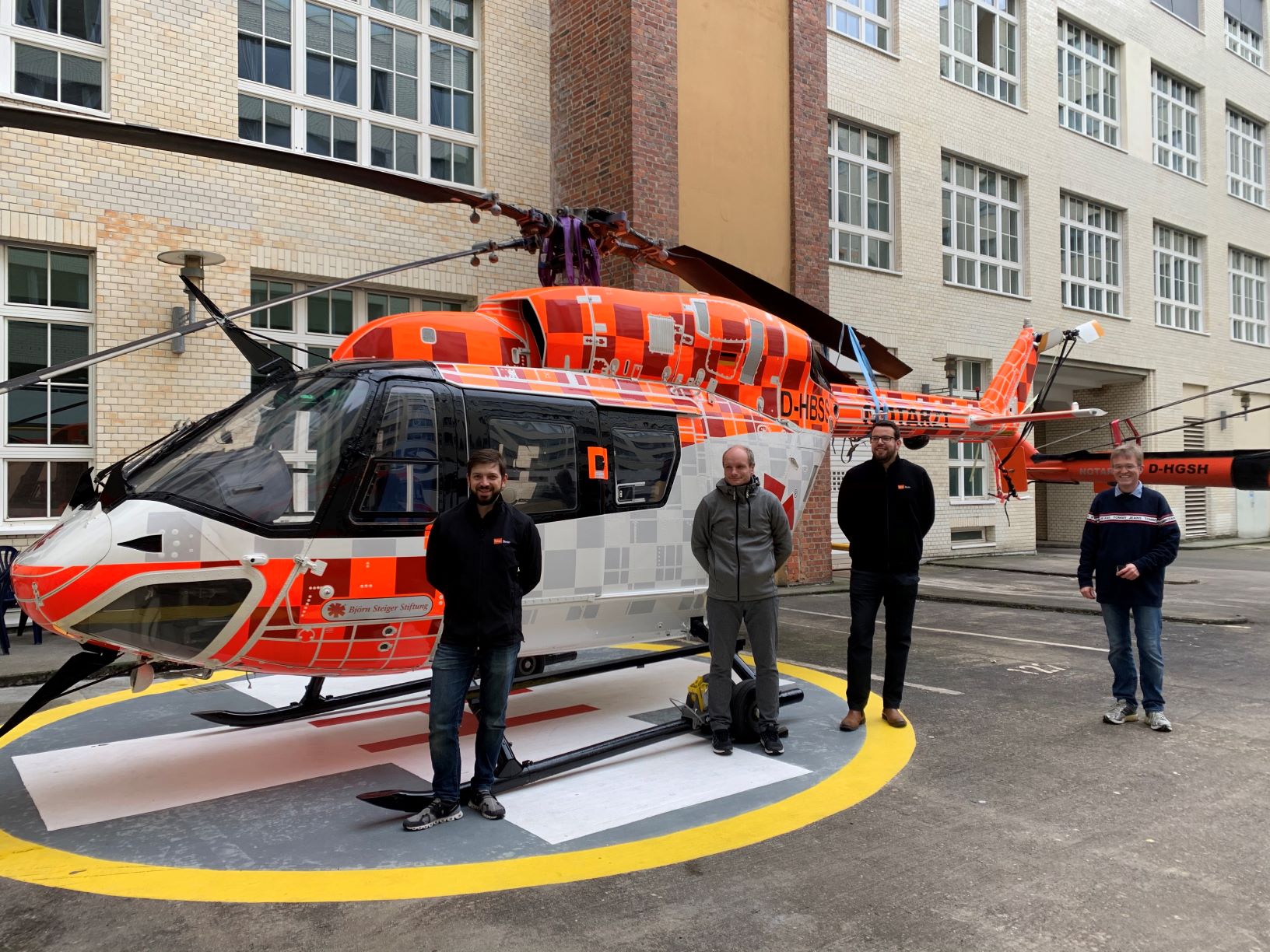 Neuer Rettungshubschrauber für NAW Berlin