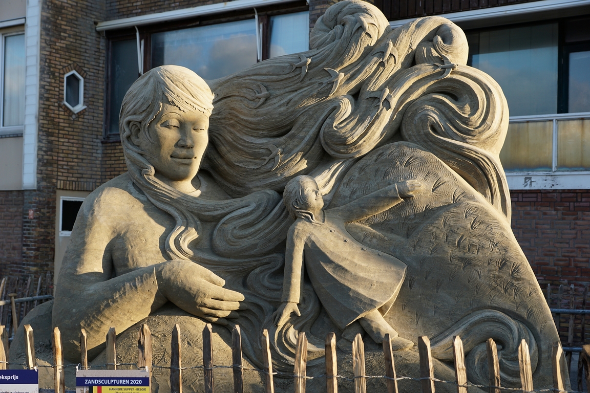 Sandburgen-Voting: Zandvoort sucht Europas schönste Sandskulptur 2020