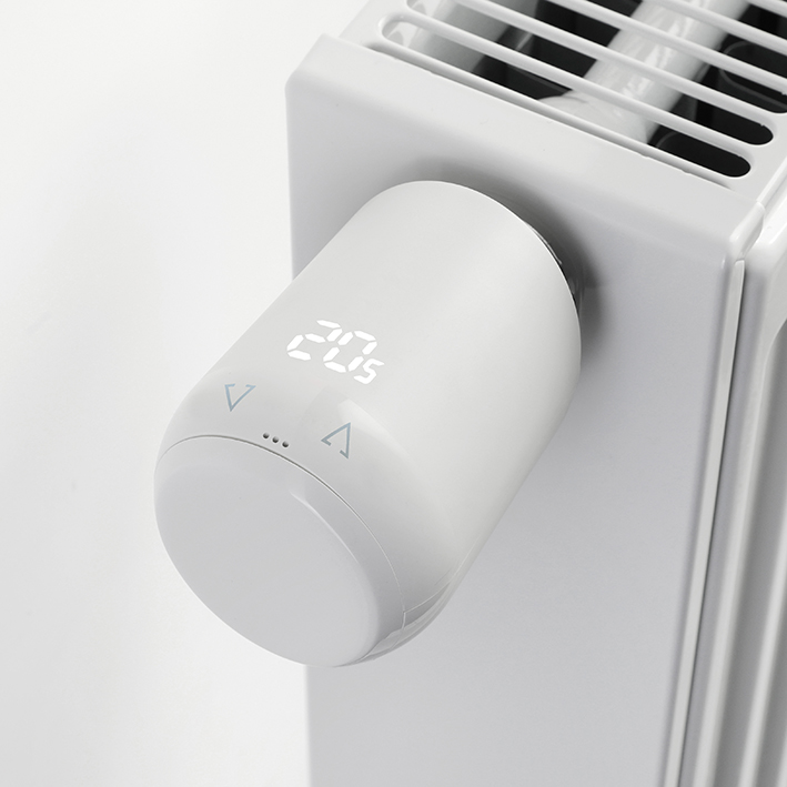 The EUROtronic Design „Comet WiFi“ radiator thermostat is integrated directly into your WiFi