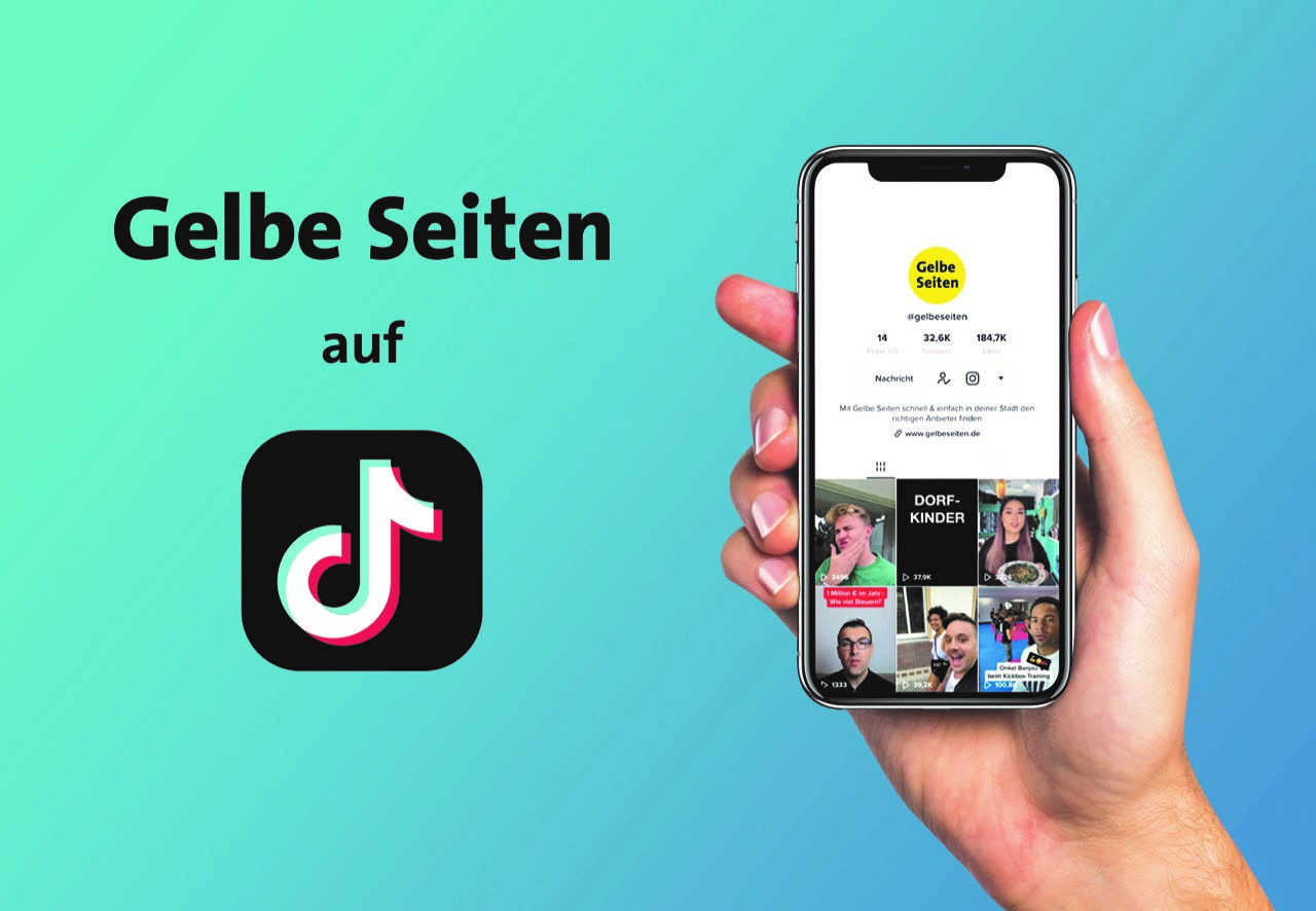 Gelbe Seiten fährt erfolgreiche Testkampagnen auf TikTok
