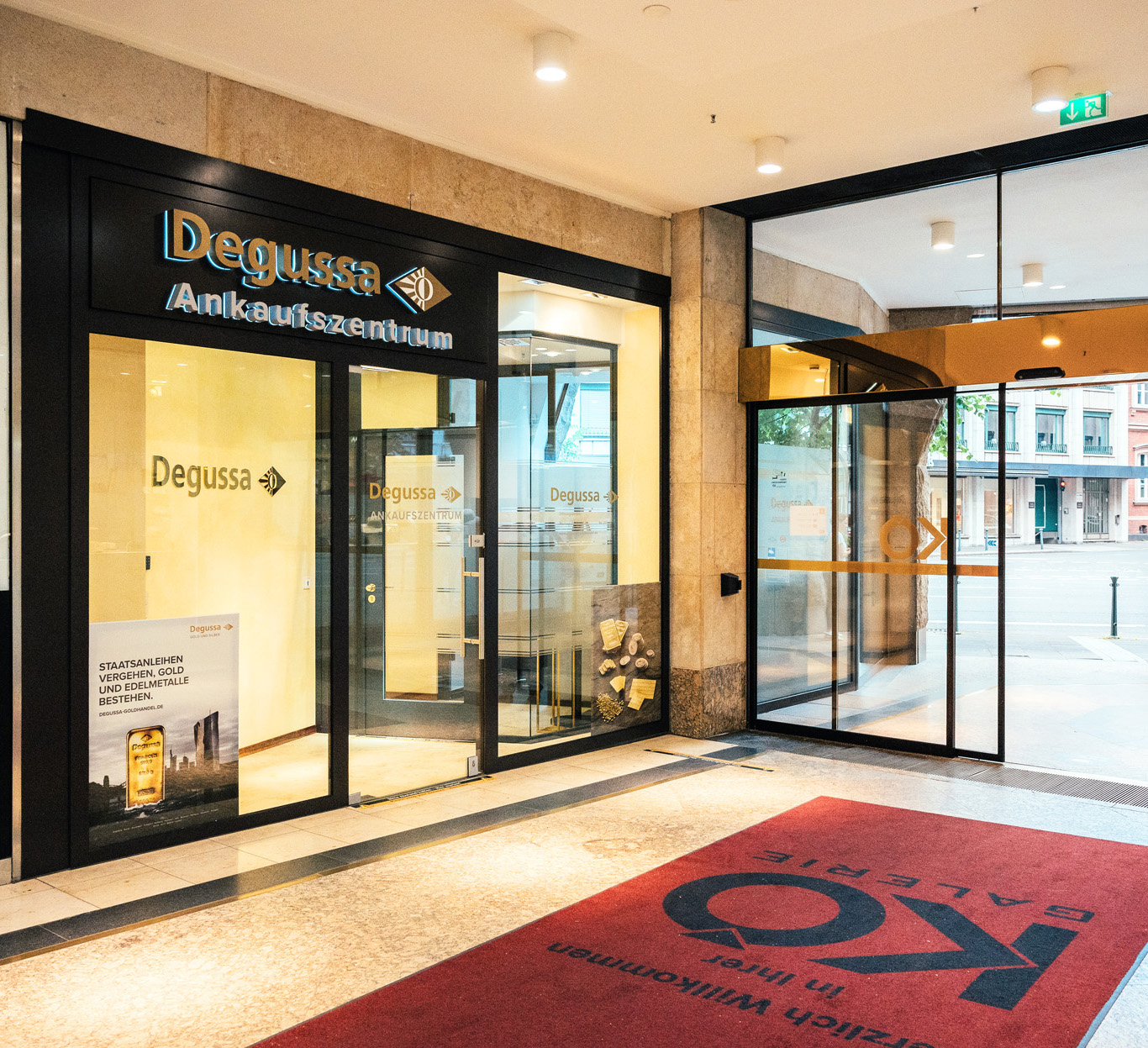 Goldankauf boomt: Degussa eröffnet Ankaufszentrum in Düsseldorf