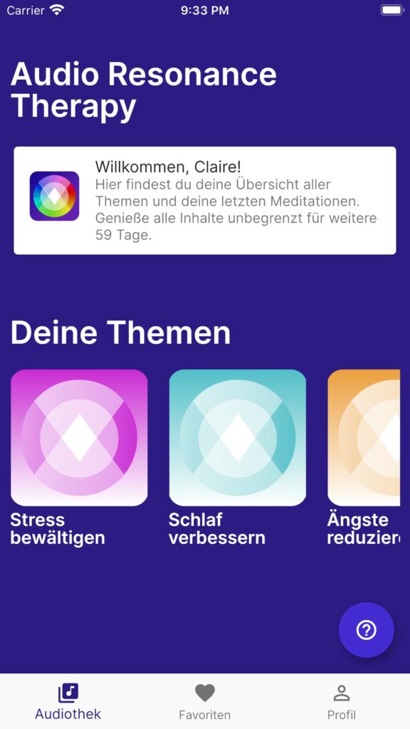 Musik entspannt und baut Stress ab – Filmkomponist entwickelt mit Medizinerin Gesundheits- und Meditations-App