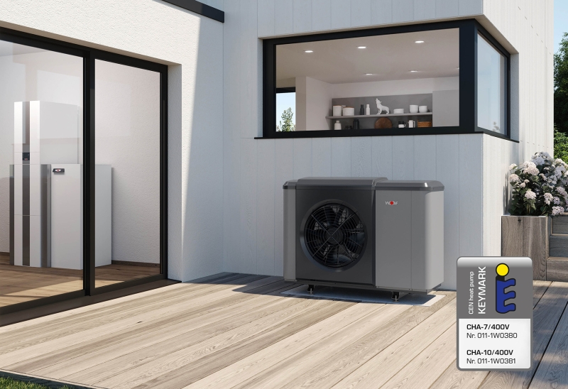 WOLF CHA-Monoblock mit europäischem HP Keymark-Siegel zertifiziert