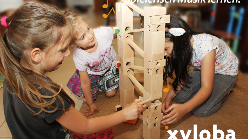 Diese Kugelbahn aus Holz macht Musik – Xylo(fon)ba(hn)