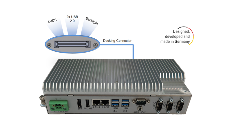 BoxPC Pro 7300 von Distec für anspruchsvollen Industrie-Einsatz