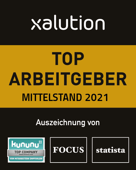 xalution zählt erneut zu Deutschlands Top-Arbeitgebern Mittelstand