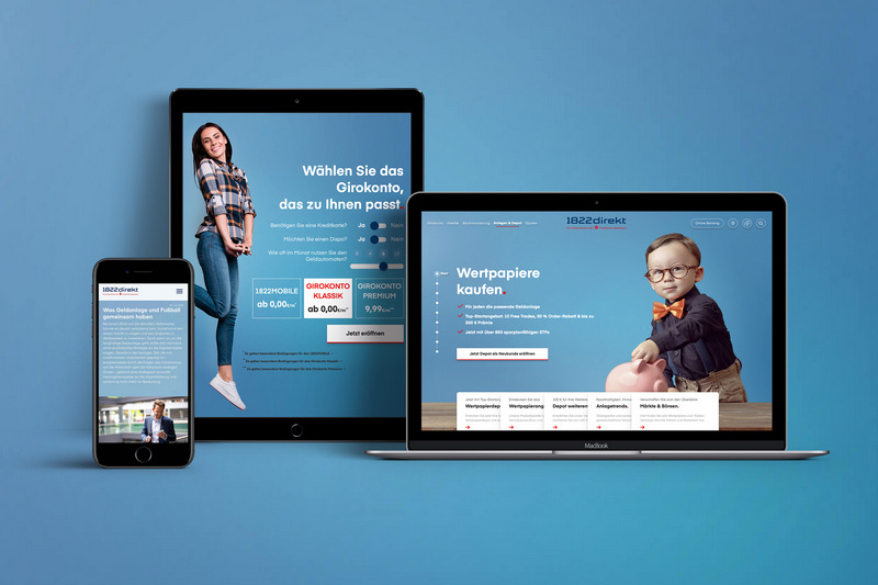 One-Stop-Shop: Interlutions realisiert komplettes Rebranding für 1822direkt
