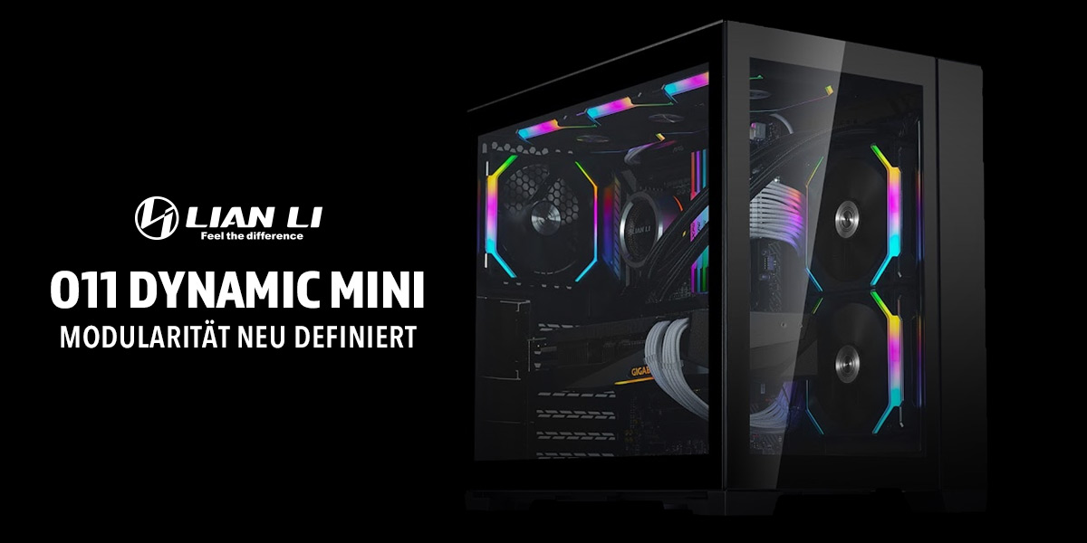 Lian Li O11 Dynamic Mini Gehäuse jetzt bei Caseking!