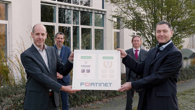 Ausgezeichnete Leistung: Controlware ist „Partner of the Year 2020“ von Fortinet in der Kategorie „Government & Education“