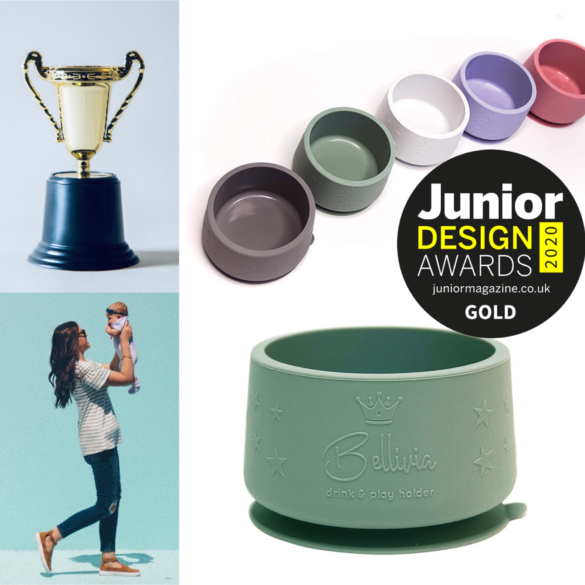 Startup gewinnt als erstes Schweizer Brand den Junior Design Award in Gold.