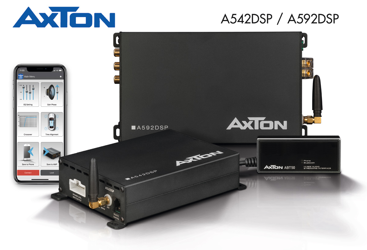 Hi-Res Audio im Auto – mit AXTONs neuen DSP-Verstärkern