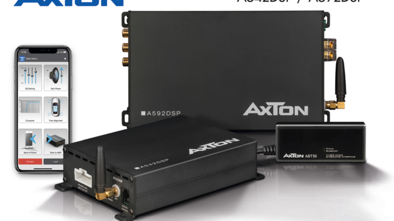 Hi-Res Audio in the Car – with the New AXTON DSP Amps