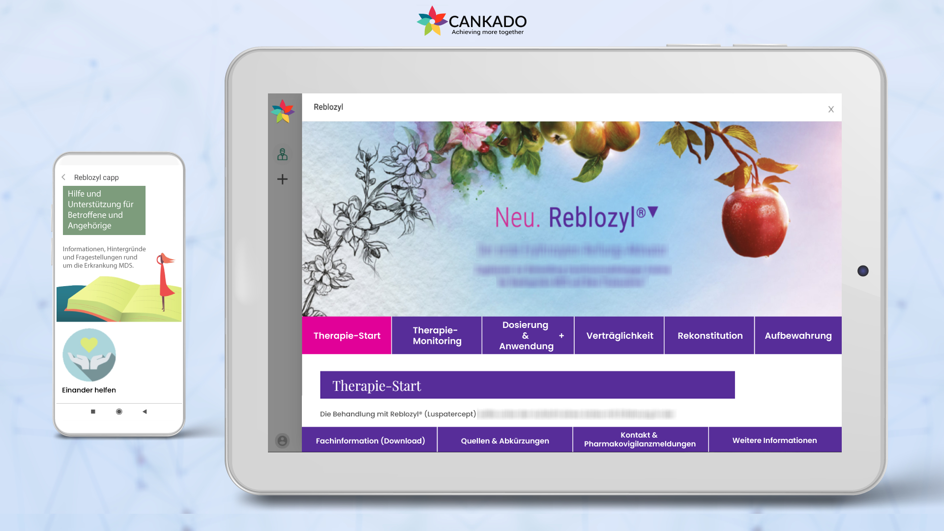 CANKADO’s Companion-APP Solution provides Drug-Optimised Digital Applications for Pharmaceutical Companies