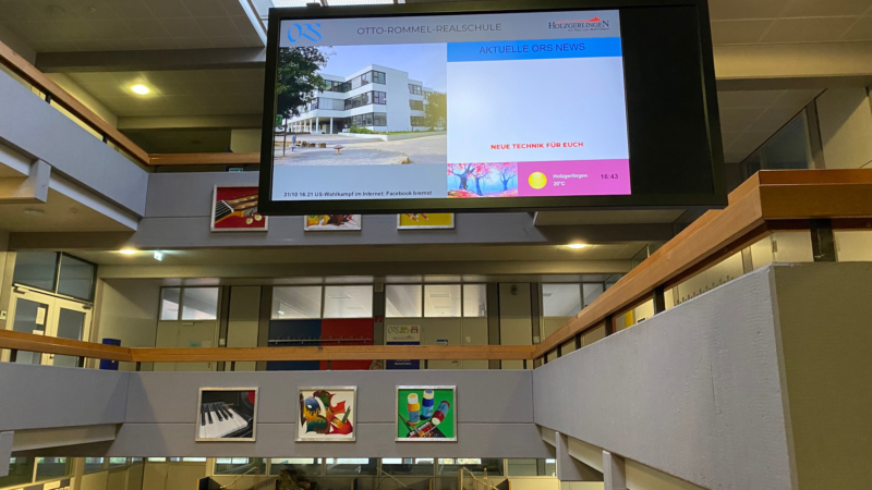 Digital Signage vom Marktführer – für Schulen / Bildungseinrichtungen