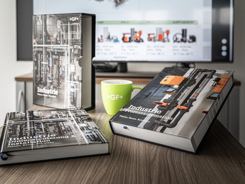 Neuauflage Planungshandbücher zur Rohrsystemtechnik bei industriellen Anwendungen und Prozessautomation in fluiden Prozessen