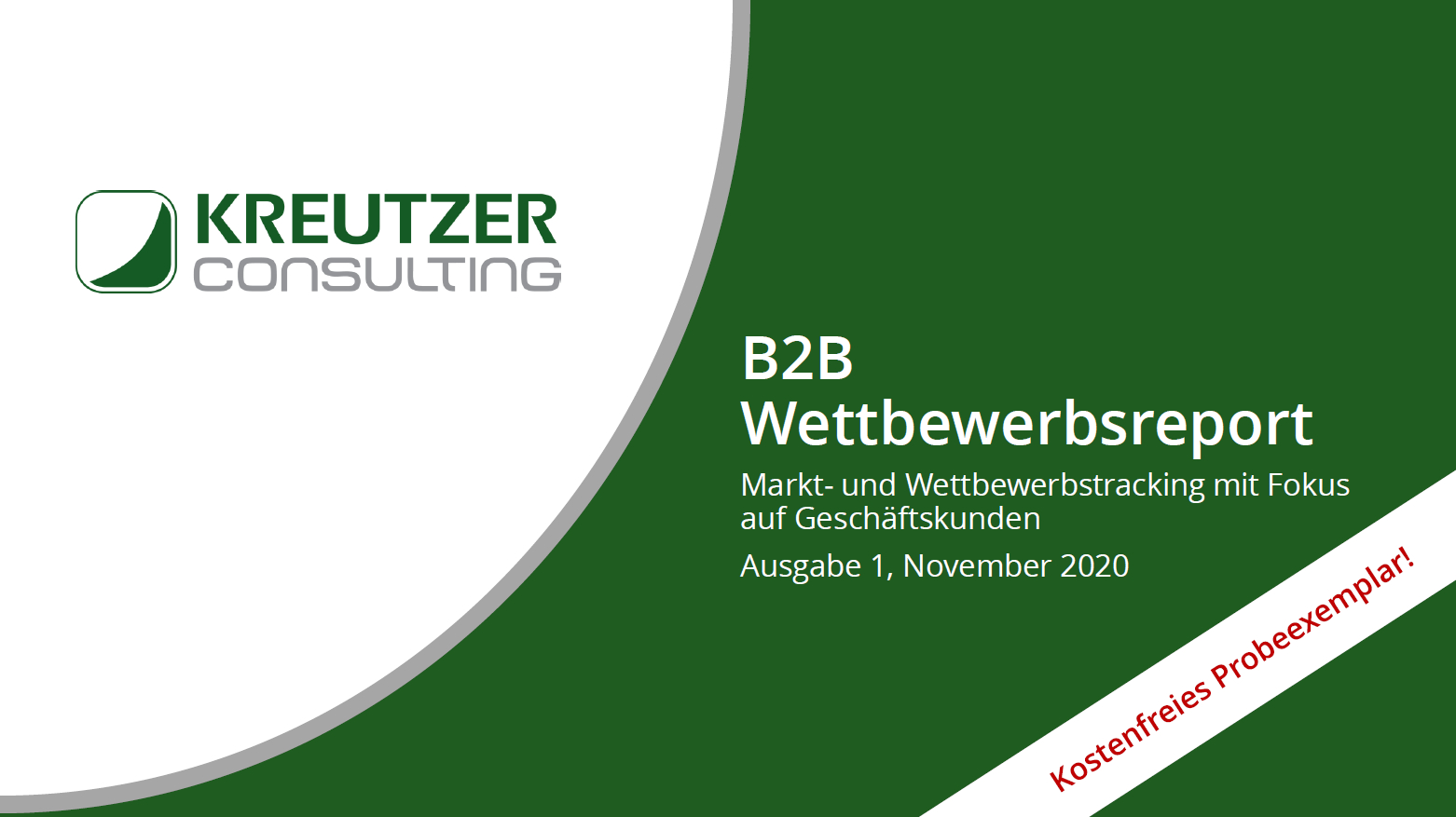 B2B Wettbewerbsreport: Kreutzer Consulting lanciert neues Informationsangebot für die Energiebranche