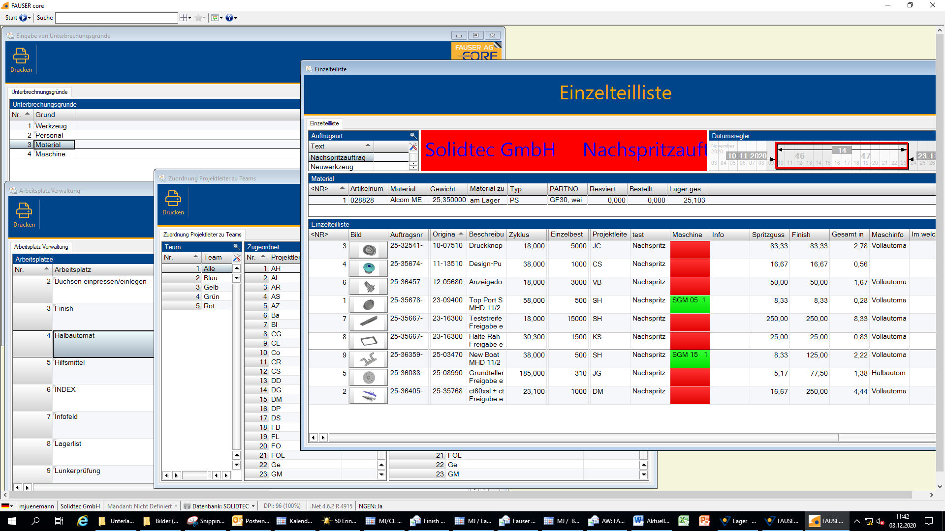 Solidtec führt FAUSER ERP ein