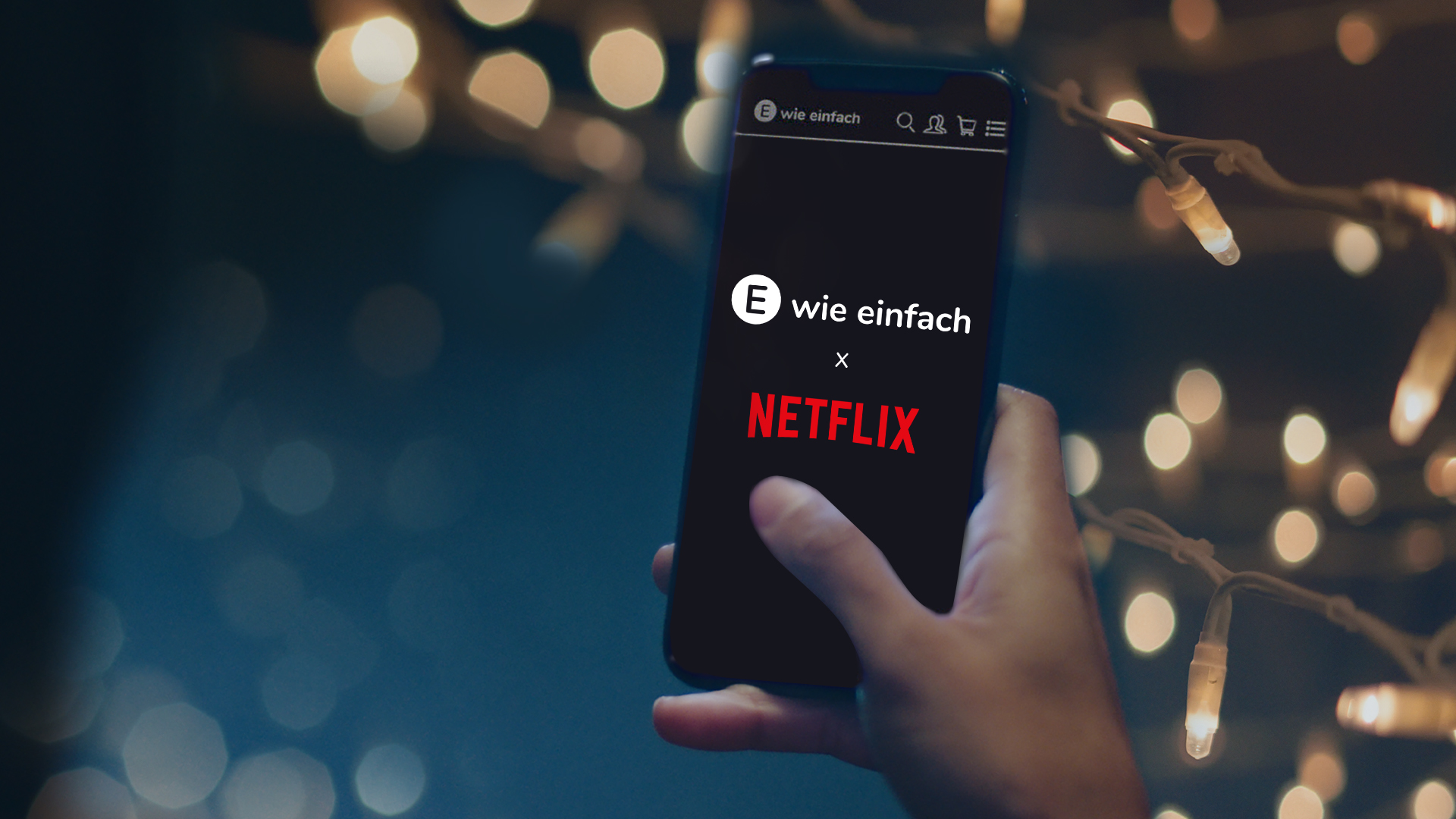 Das klingt nach Weihnachten: E WIE EINFACH schenkt NETFLIX zum Fest