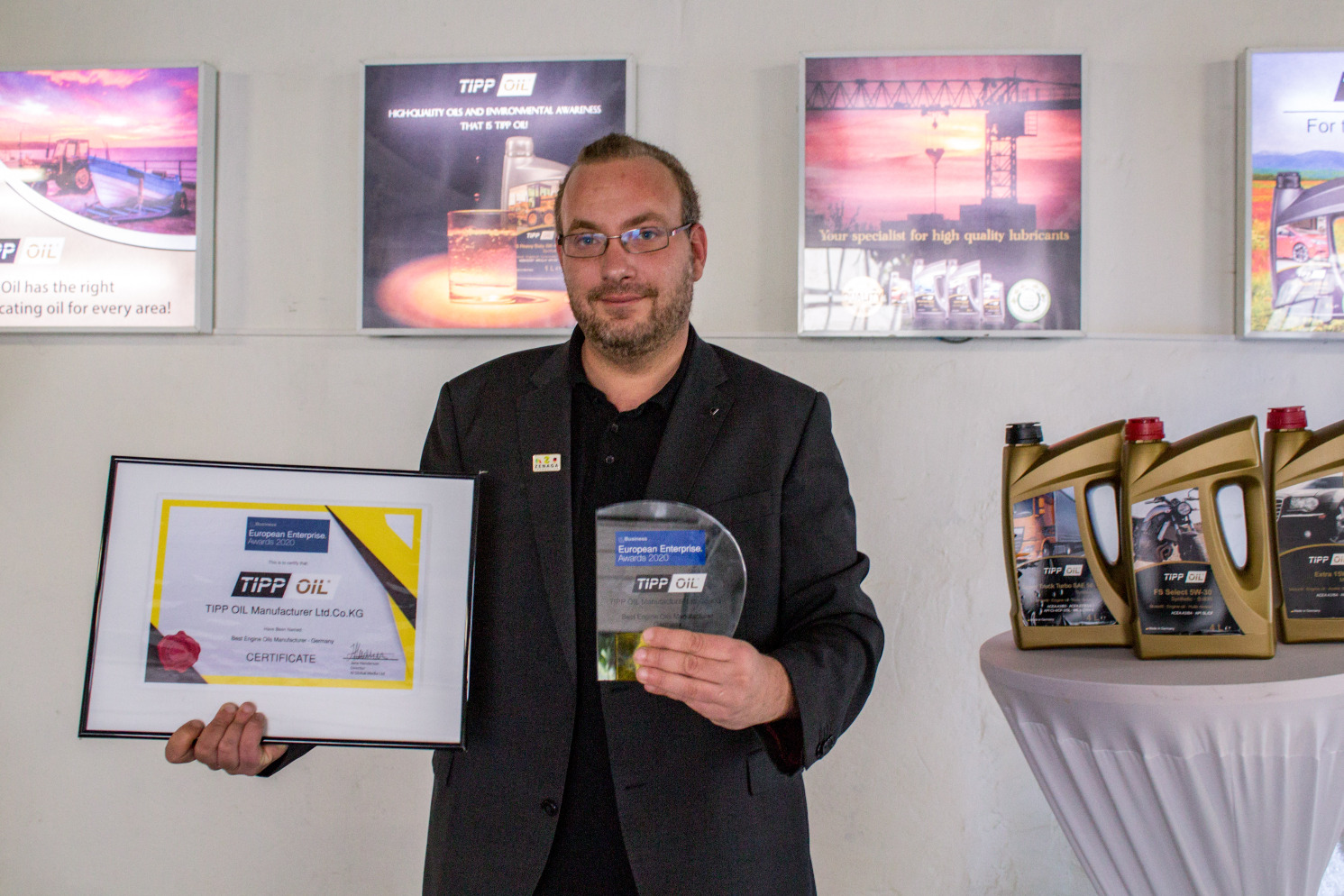 TIPP OIL gewinnt European Enterprise Award 2020