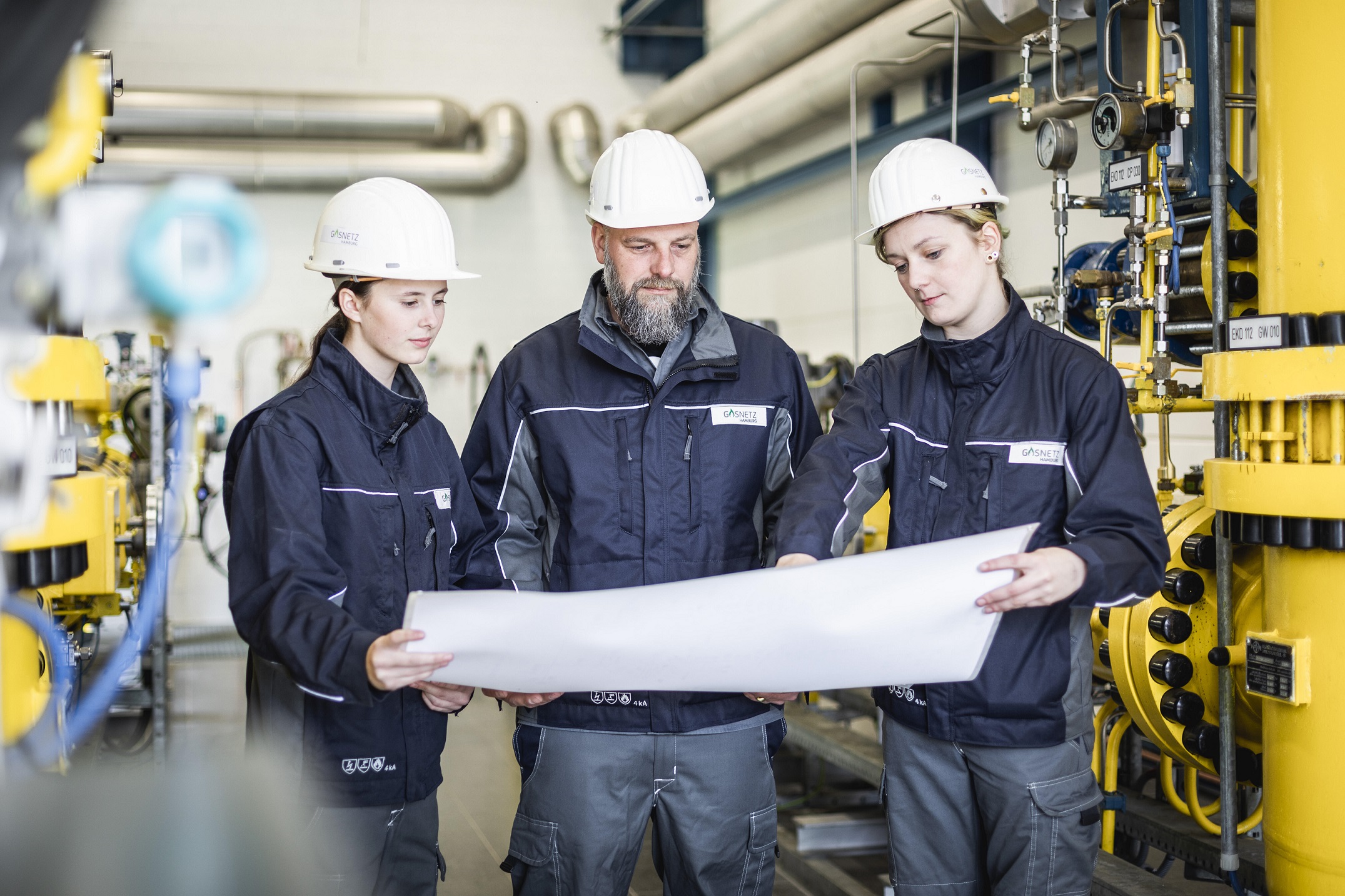 Gasnetz Hamburg bereitet Industrie auf Wasserstoff vor