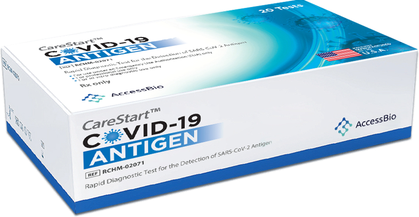 CareStart™ COVID-19 Antigen test kit using NanoAct™ launched in the U.S.