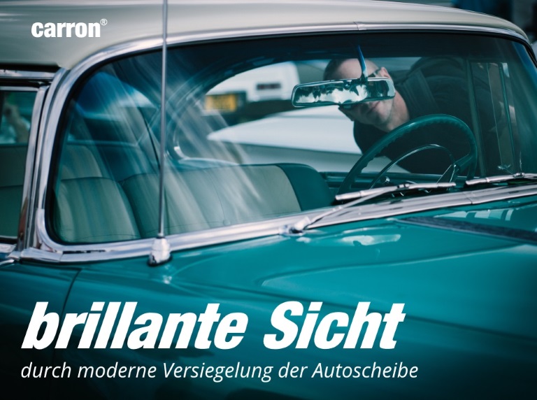 Frontscheiben Politur mit carron® Nanoversiegelung