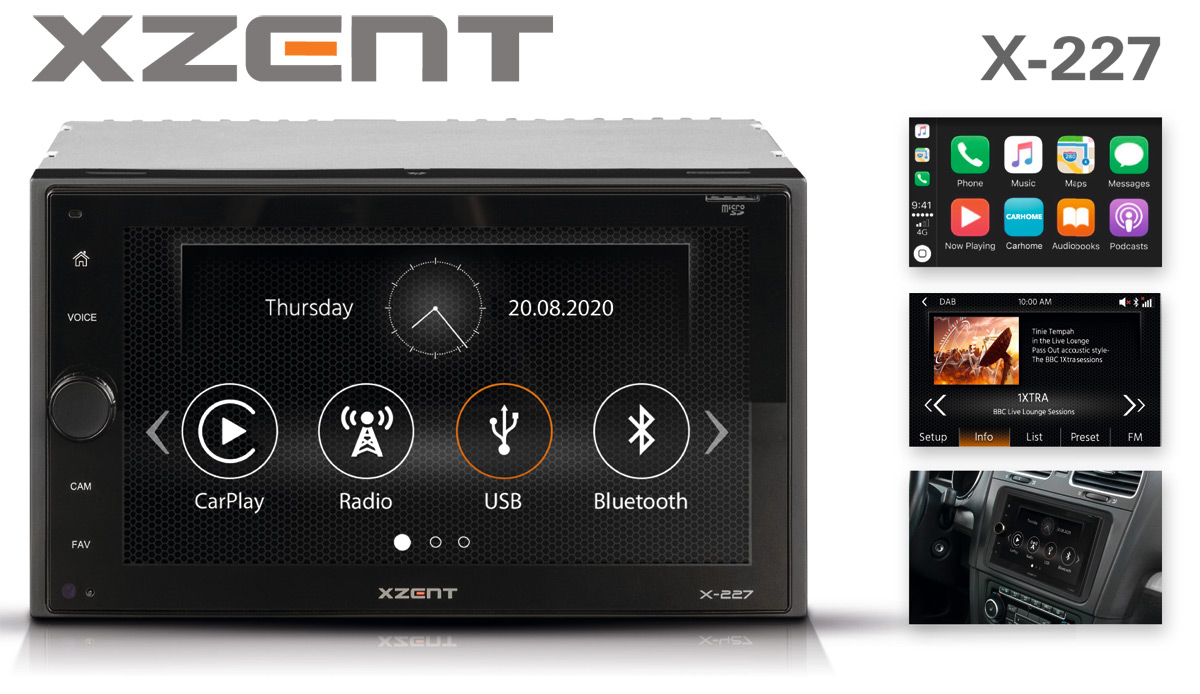 Top-Entertainer fürs Auto: XZENTs Multimediasystem X-227