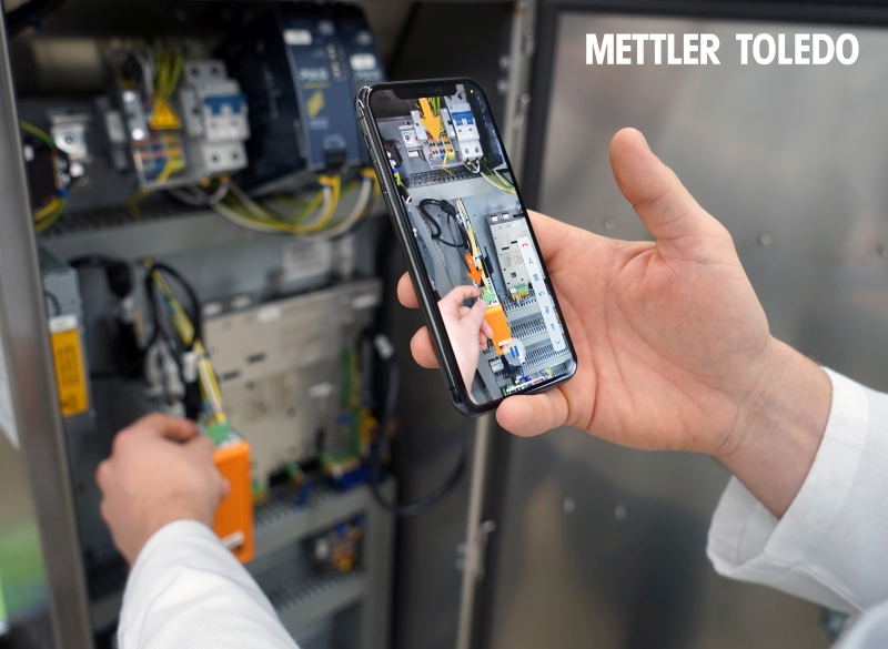 Mettler-Toledo erweitert Kundenservice um Augmented Reality-Option