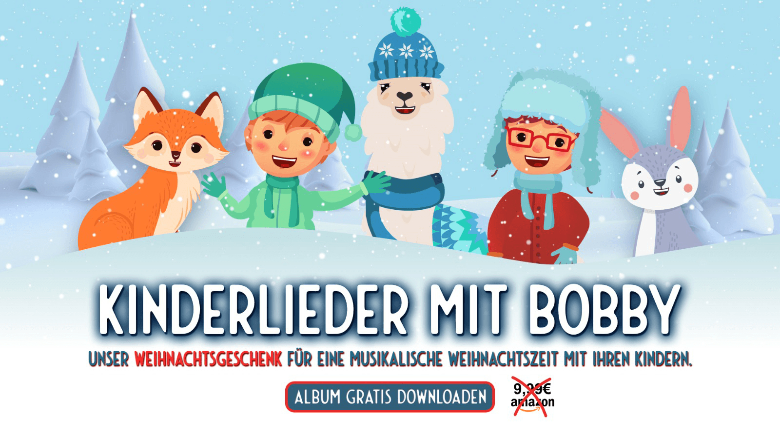 Kinderlieder mit Bobby verschenkt Weihnachtsalbum Vol. 1