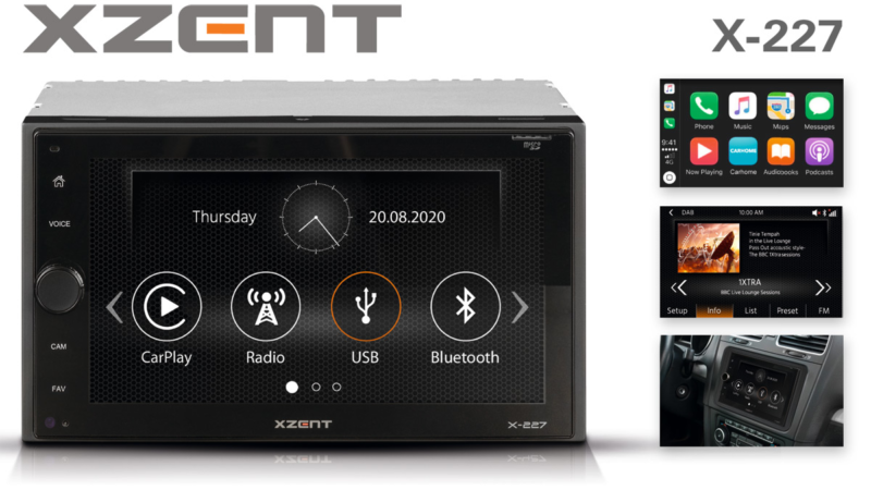 Top Entertainer for the Car: XZENT Multimedia System X-227