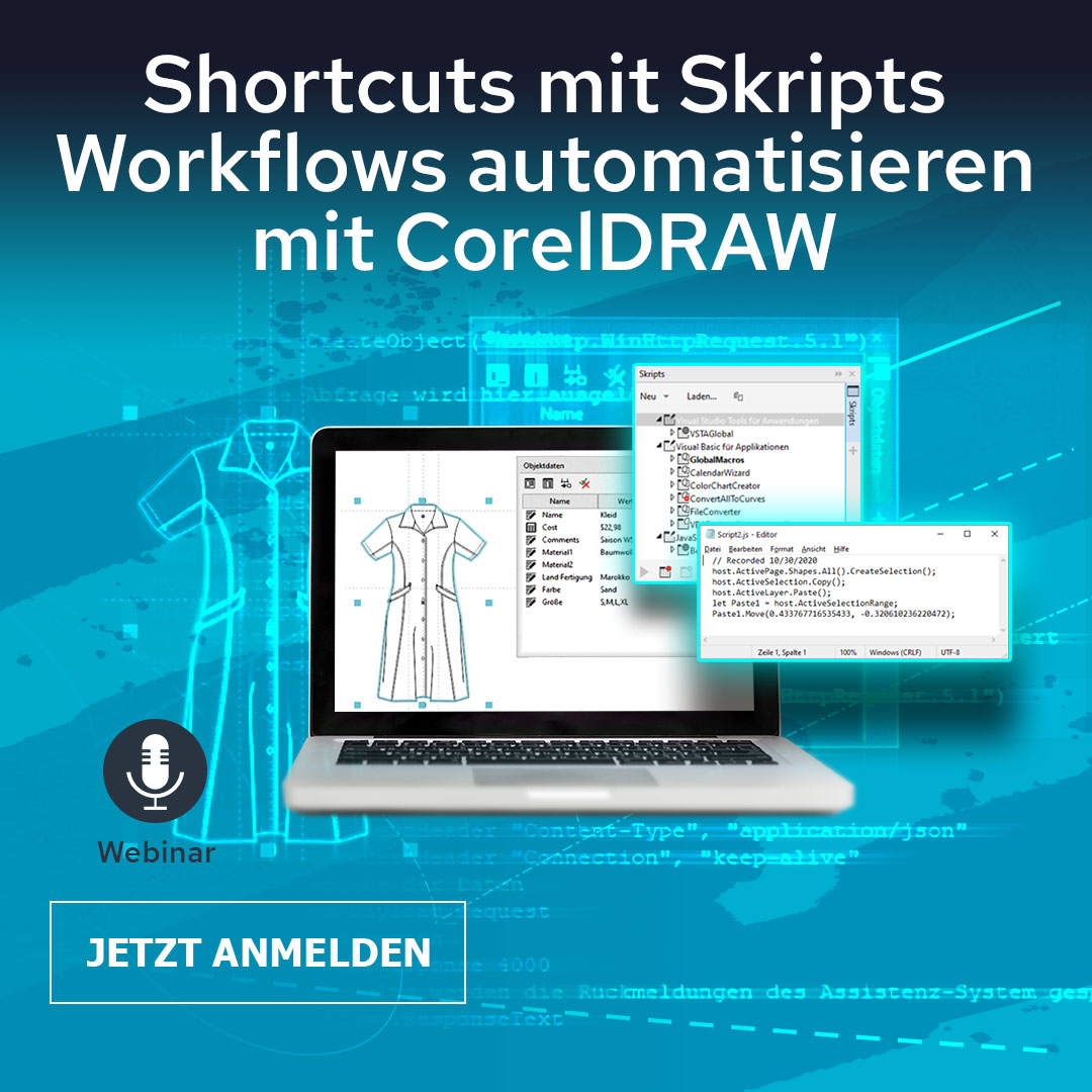 Grafik automatisieren – Einsteiger-Training mit CorelDRAW