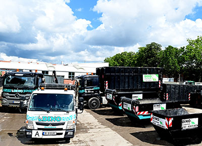 Entsorgung von großen Abfallmengen mit Containerdienst