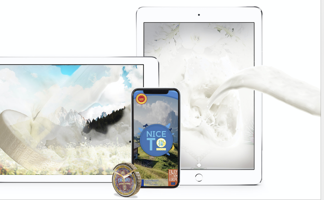 „PIAVE DOP & NICE TO EAT-EU AR“.