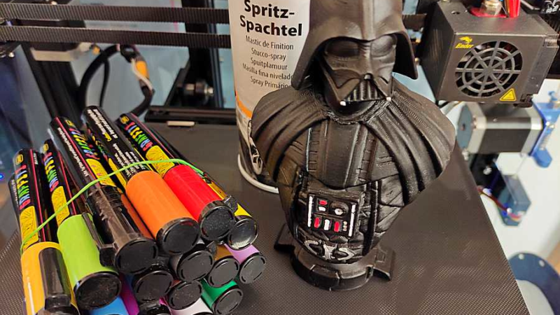 PLA lackieren – 3D Druck bemalen leicht gemacht