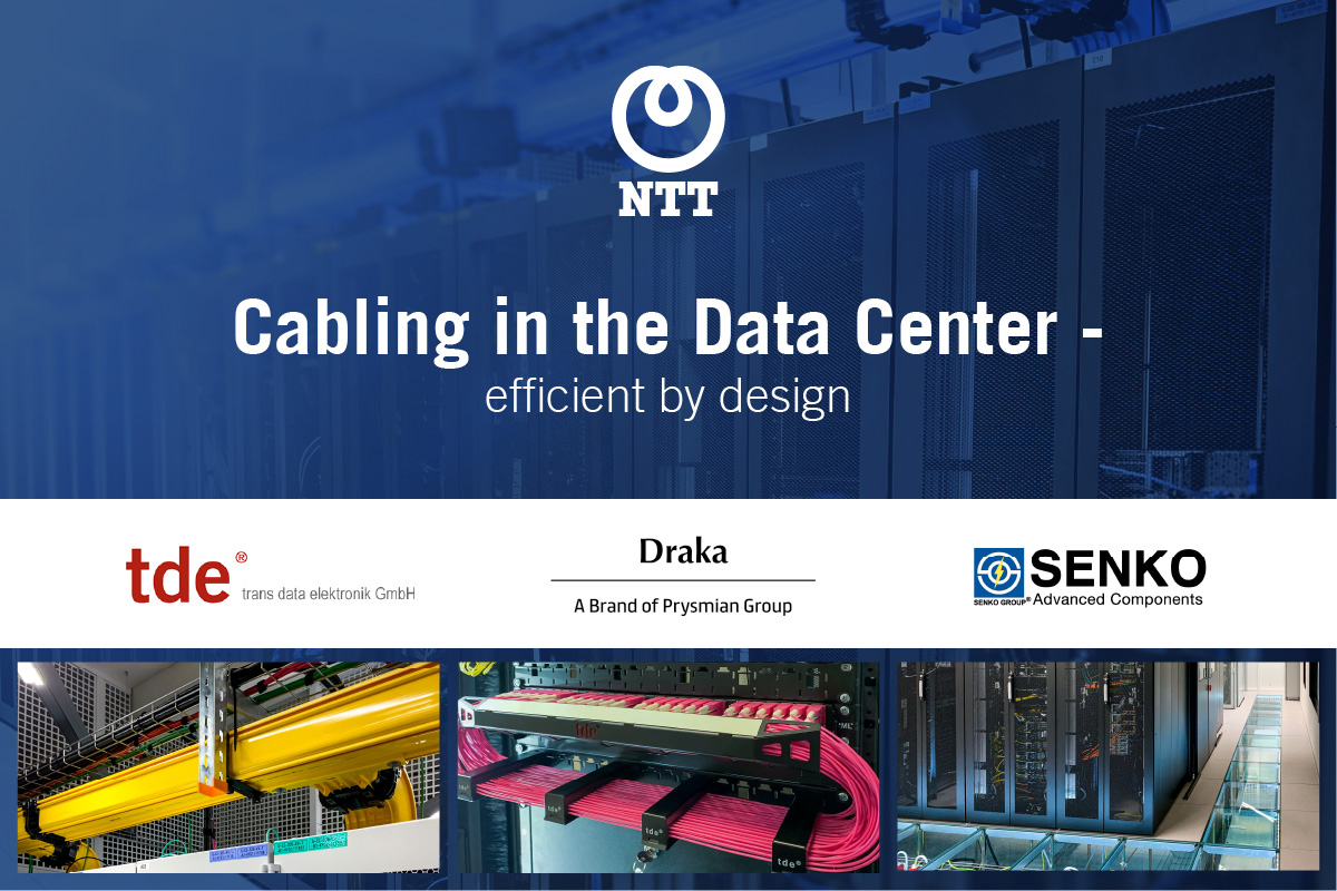 Gut gerüstet ins Terabit-Zeitalter: tde, Senko und Prysmian Group laden zum NTT Webcast