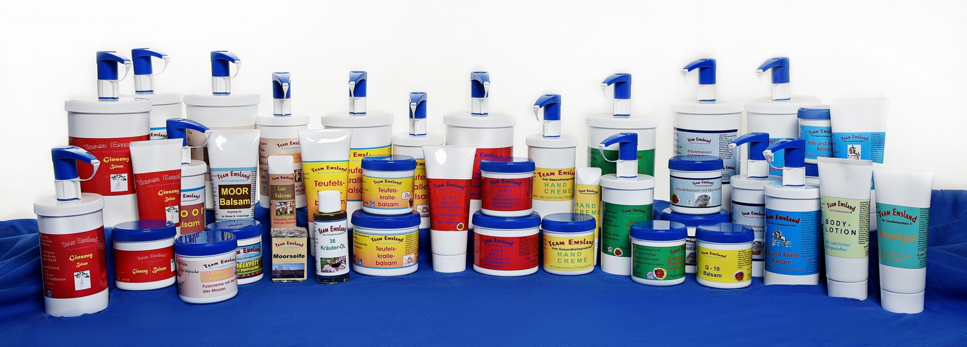 Hautpflegeprodukte von Team Emsland