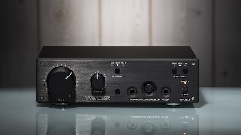 Violectric HPA V550: hochwertiger Kopfhörerverstärker und Preamp für absolute Klangtreue