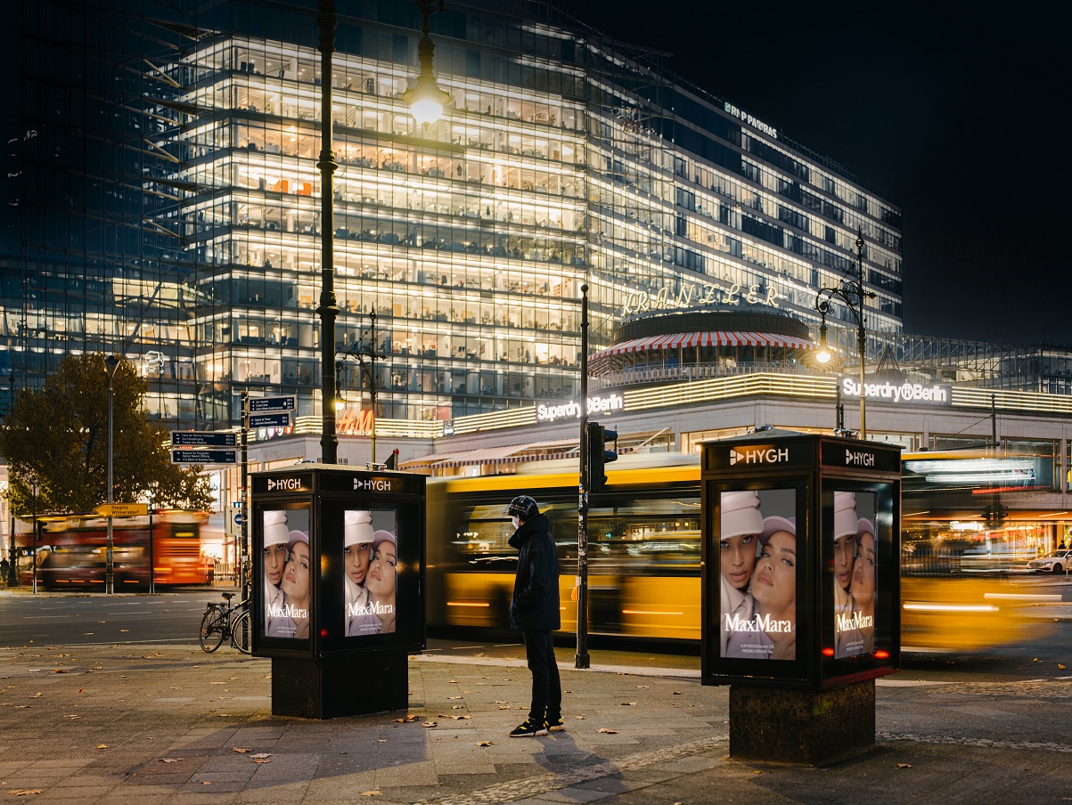 HYGH rollt den Markt auf: Der digitale Außenwerber verfünffacht sein Netzwerk