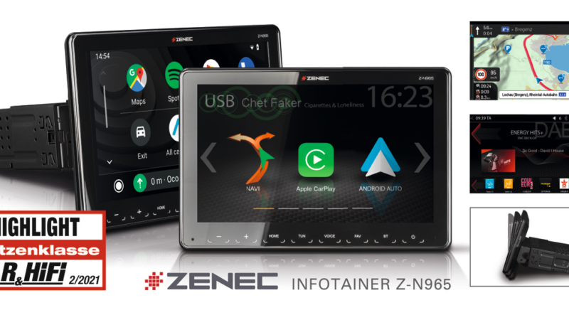 Great Multimedia Car Radio: ZENEC“S 1-DIN System Z-N965