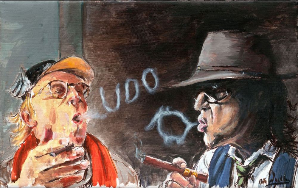 2 neue Kunstwerke von Otto Waalkes mit Udo Lindenberg