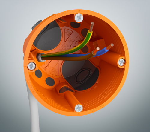 Elektroinstallationsdosen mit Dichtheitsklasse 6