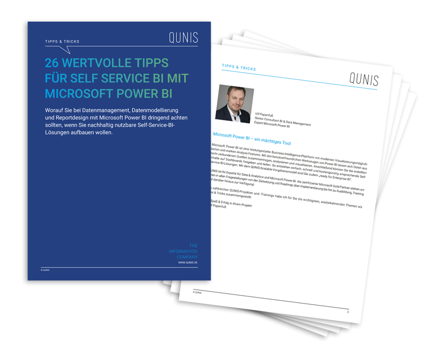 Self Service BI Lösungen mit Microsoft Power BI schnell und professionell aufbauen
