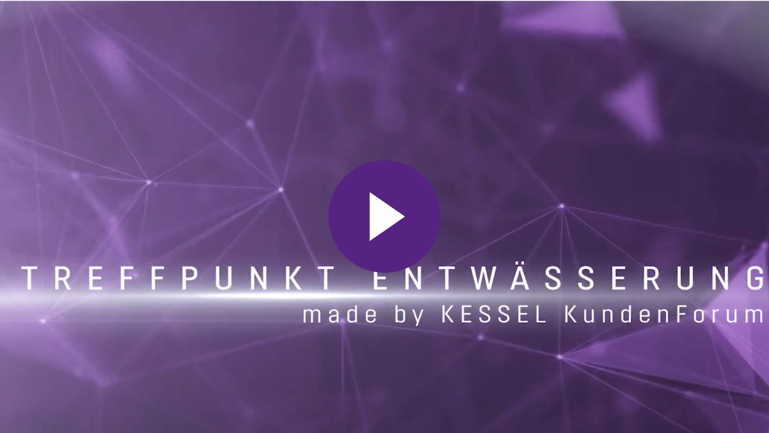 Neuer Video-Podcast „KESSEL Treffpunkt Entwässerung“