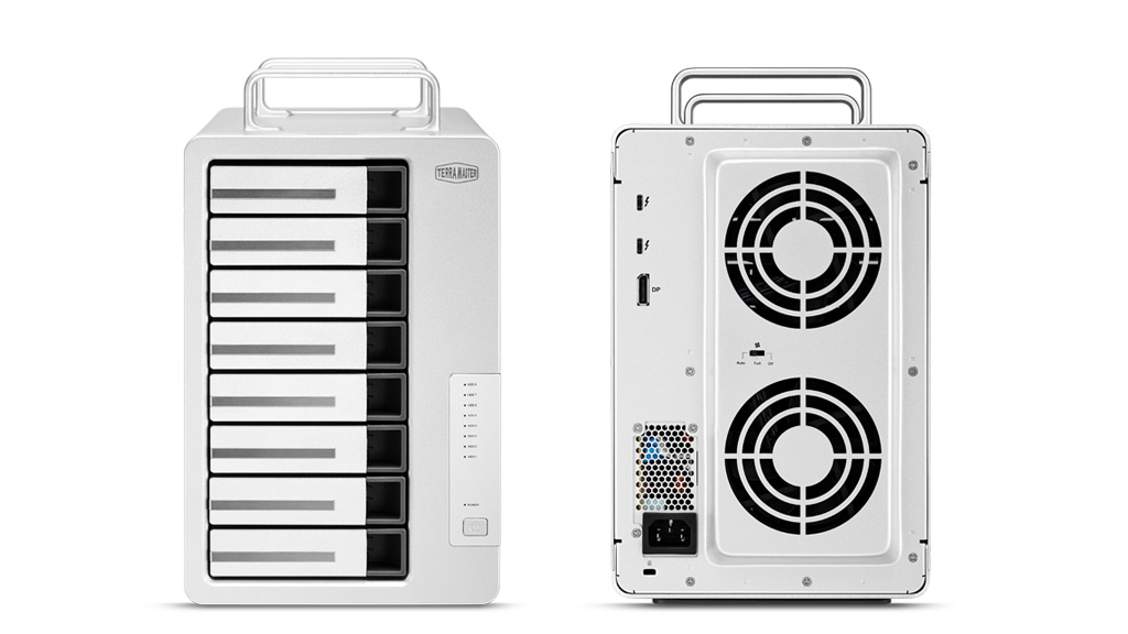 TerraMaster stellt den aktualisierten D8 Thunderbolt 3  8-Bay-DAS für professionelle Creator vor